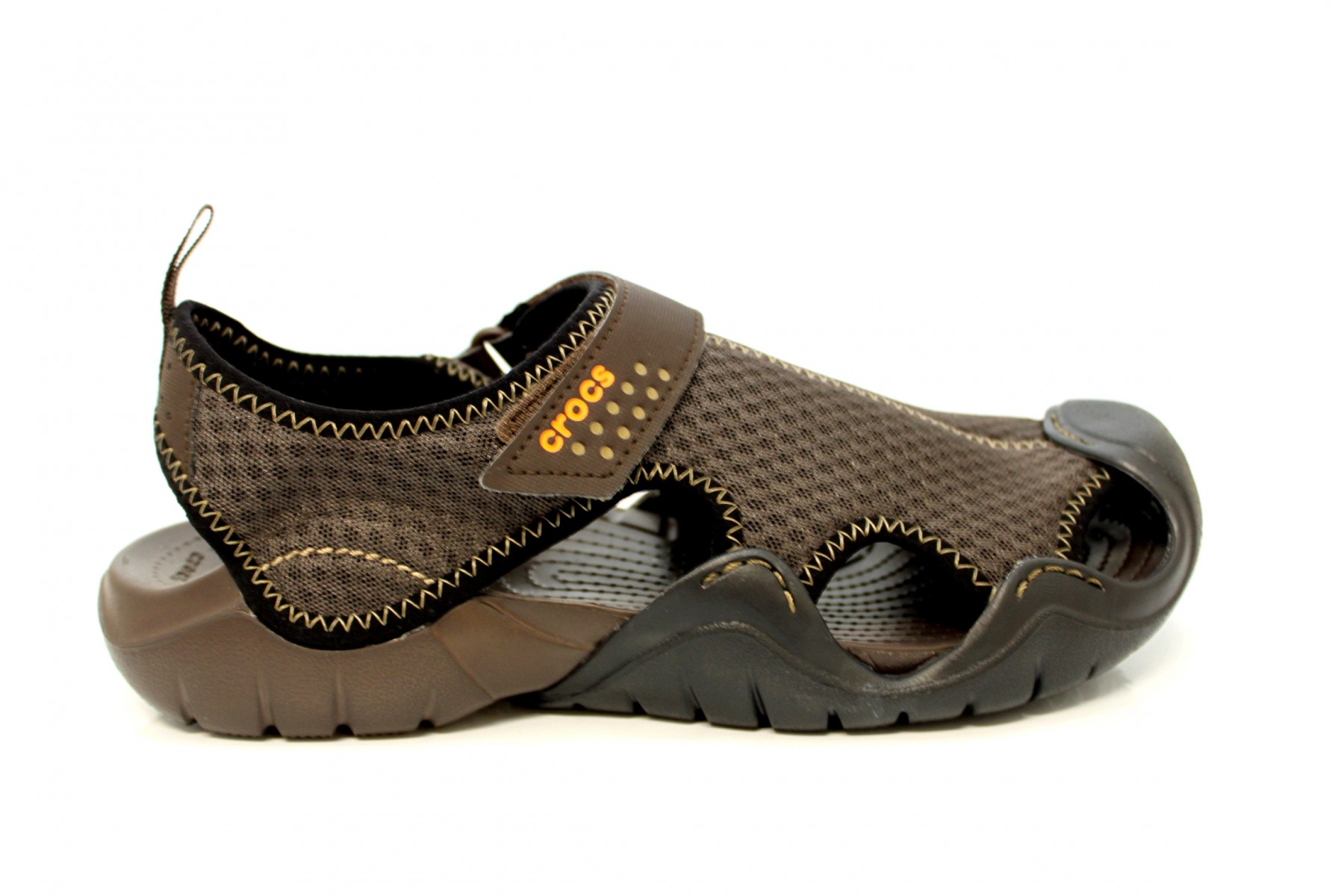CROCS SWIFTWATER WATER SPORTS COMFORT SANDALS Brown from £ ...