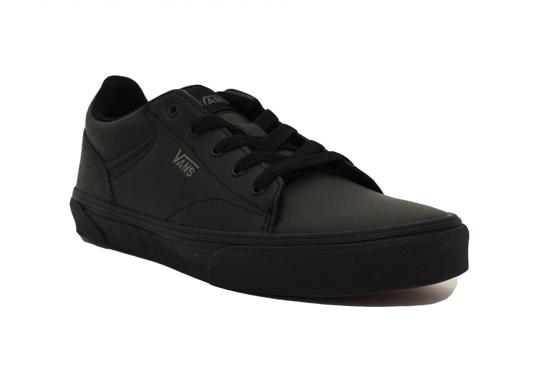 mens vans leather trainers
