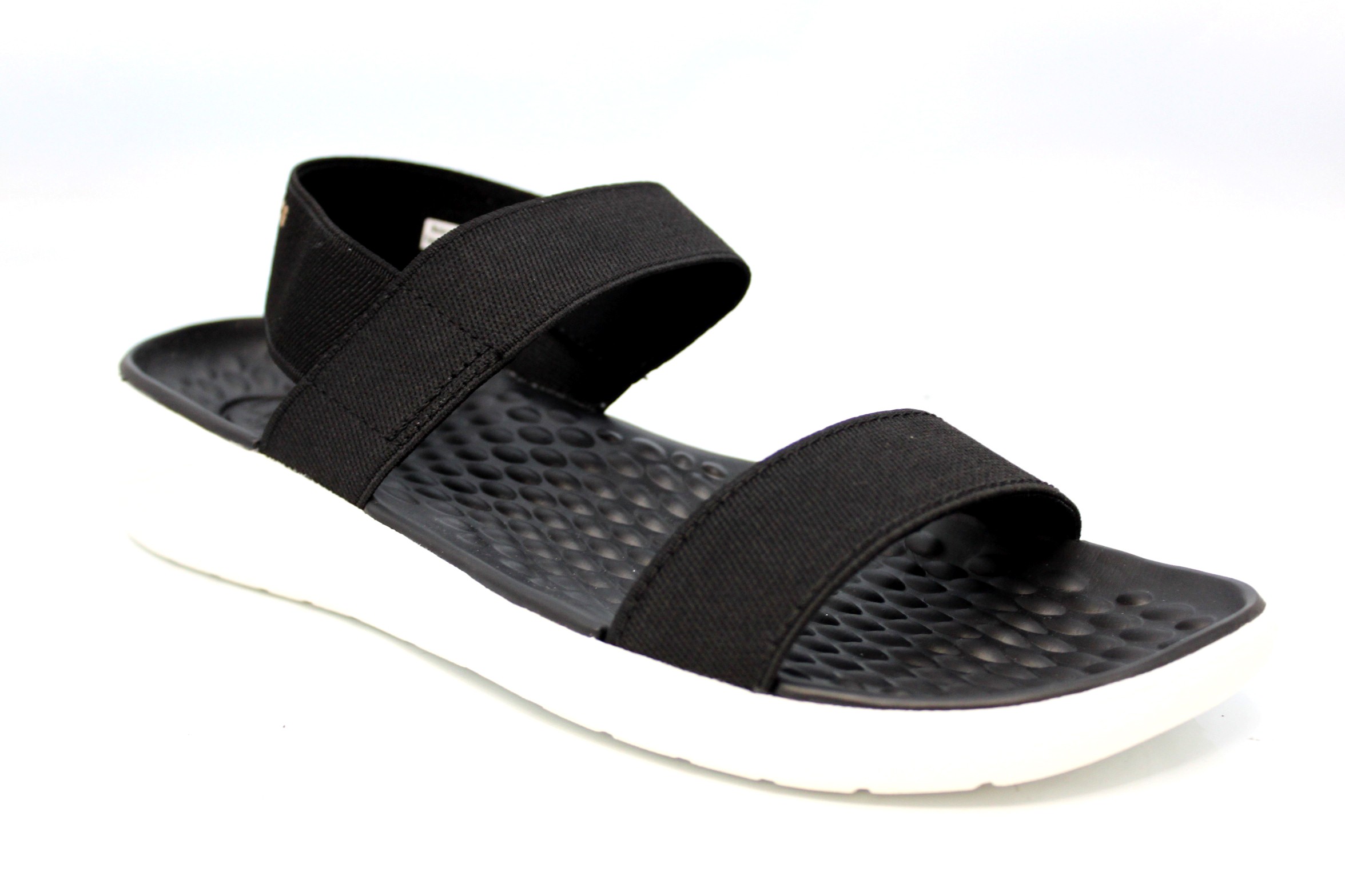 crocs elastic strap sandals